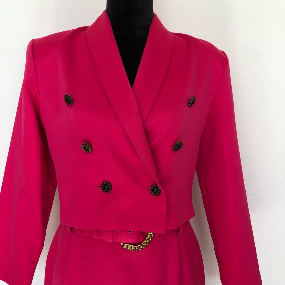 VTG 80’s Skirt Suit - Picture 5 of 14
